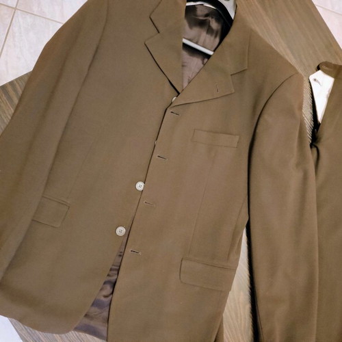 Figlio d' Angelo suit used, size Large, brown