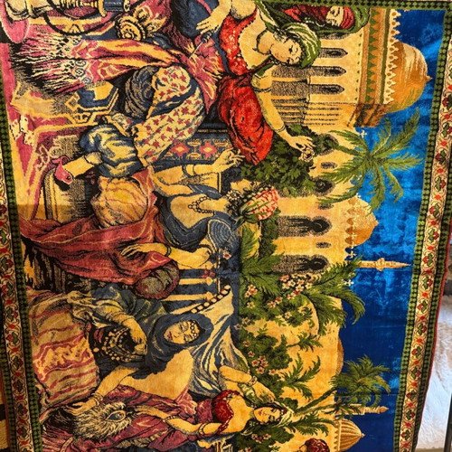 Velvet wall hanging new with beautiful design and vivid colors