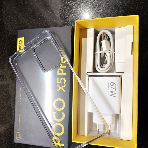 Poco X5 Pro 5G smartphone like new, 256GB, black