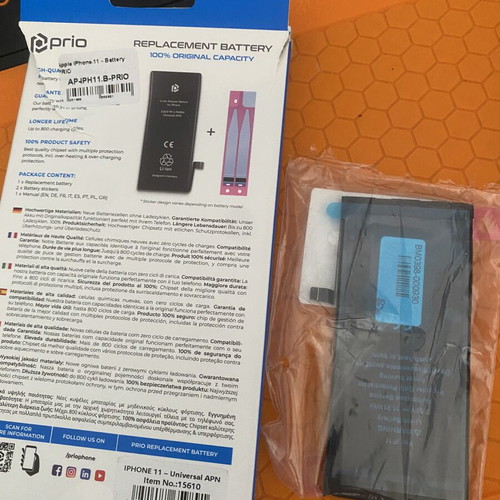11iphone prio battery 100% new