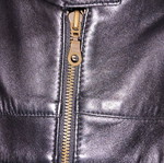 Leather jacket black, size small, like new