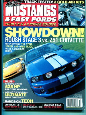 Vintage American magazine Mustangs & Fast Fords October 2006 like new