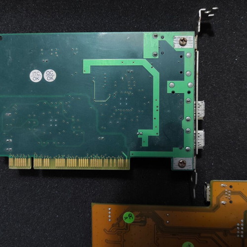 PCI expansion cards pack of 5 used, USB and Firewire