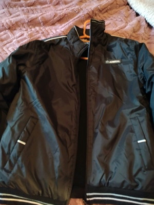 Admiral women's jacket black like new, size L