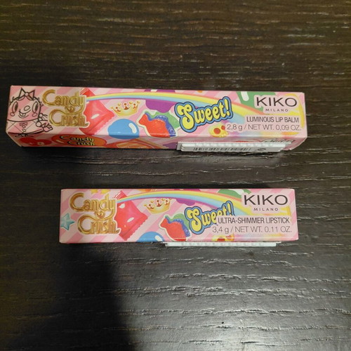 KIKO MILANO Sweet! Lip Set new, limited edition Candy Crush