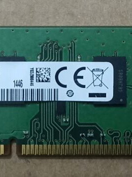 Μνήμη Samsung M378B5173EB0-CK0 DDR3 4GB PC3-12800 1600MHz μεταχειρισμένη
