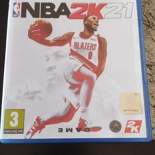 NBA 2K21 PlayStation 4 game new, sports