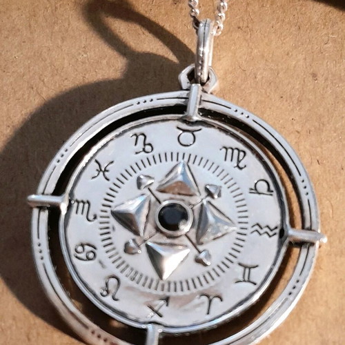 Thomas Sabo Elements of Nature 925 Silver Pendant Like New