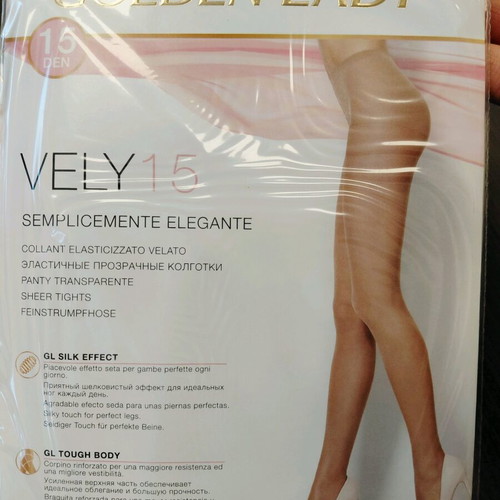 Golden Lady 15D No XL women's tights, four new