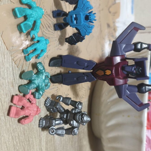 Vintage Transformers and Teratomachoi figures set