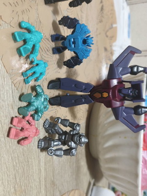 Vintage Transformers and Teratomachoi figures set