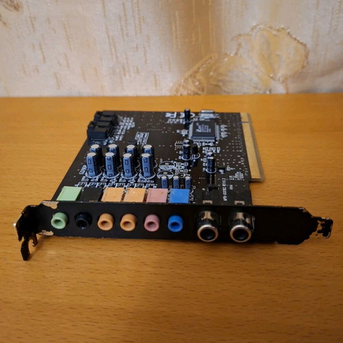 Diamond XtremeSound 7.1 sound card used, model MPB-000182