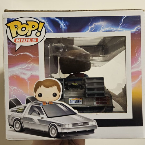 Marty Riding Time Machine Funko Pop used #02