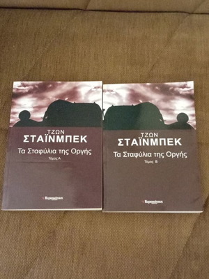 The Grapes of Wrath John Steinbeck 2 volumes new set