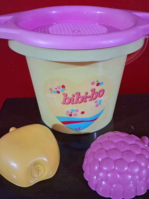 Vintage Bibi-bo El Greco Beach Toy Set 1980s like new