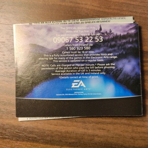 Harry Potter and the Philosopher's Stone for Nintendo Game Boy Advance used