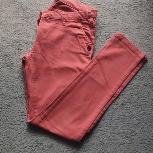 Maison Scotch women's pants used, coral color, size M