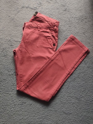 Maison Scotch women's pants used, coral color, size M