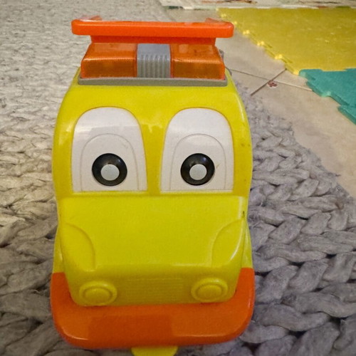 Toy bulldozer car used in very good condition