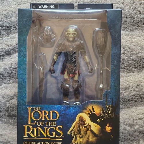 The Lord of the Rings Moria Orc Deluxe Action Figure like new