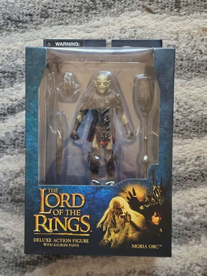 The Lord of the Rings Moria Orc Deluxe Action Figure like new