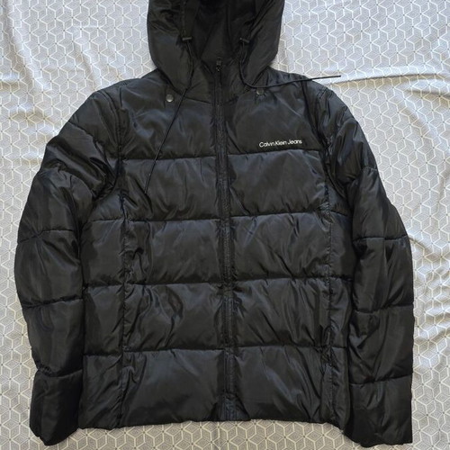 Calvin Klein men's winter jacket M like new, black