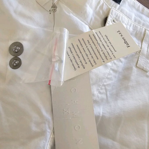 Richmond men's white bermuda shorts new, size L