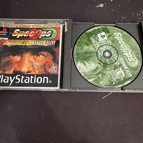 Spec Ops Ranger Elite PS1 game used