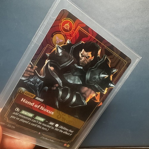 Darius Hand of Noxus card new, League of Legends