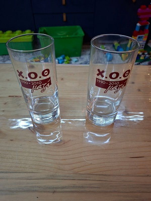 Collectible X.O.Th. glasses new, set of 2 pieces