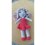 Handmade crocheted doll