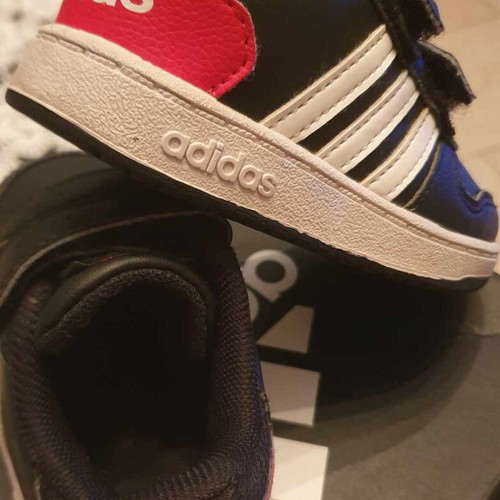 Adidas sneakers like new, size 22, black