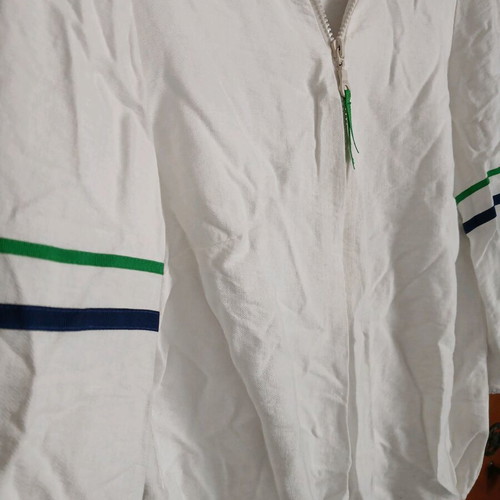 Derpouli blouse new, white with zipper
