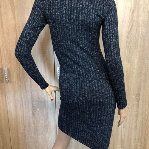 Hyper stretch dress new, size S/M, blue silver