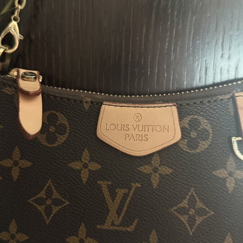 Louis Vuitton small handheld bag, leather, elegant