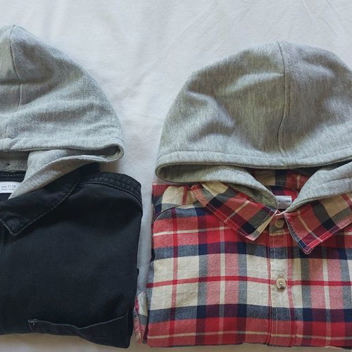 Zara kids dress shirts used, set of 2 for boys 11-14 years