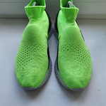 Nike Rise React Flyknit Ανδρικά Αθλητικά Παπούτσια No 45 σαν καινούργιο, μαύρο και πράσινο
