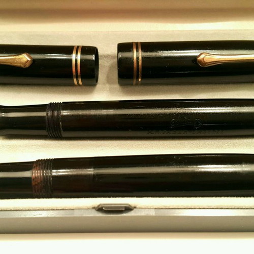 Set of 2 Osmia - Faber - Castell pens used, vintage collectible