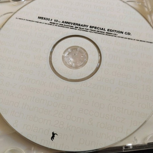 Va Moving Shadow 10th Anniversary Special Edition 2CD album used, electronic