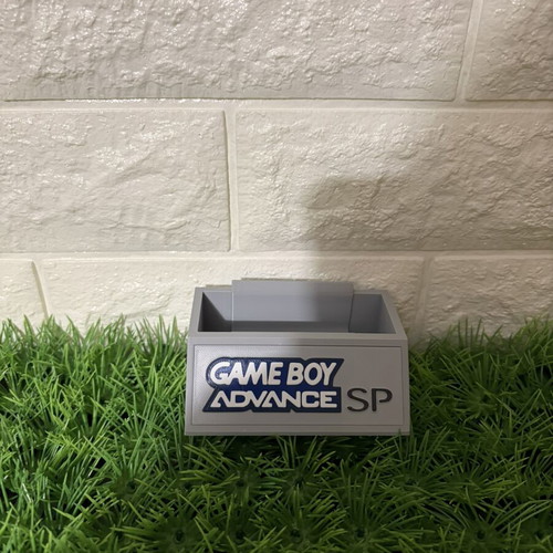 Game Boy Advance SP stand, 3D printed