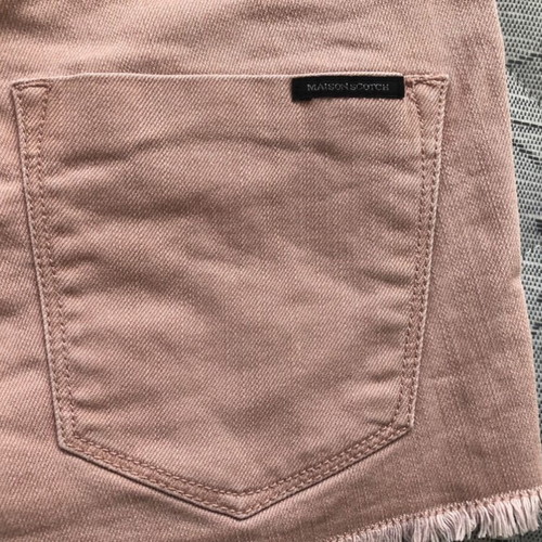 Maison Scotch denim shorts used, pink, size 25