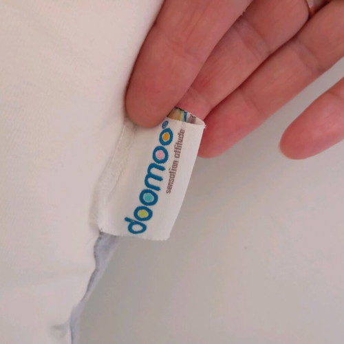 Doomoo Softy nursing pillow used