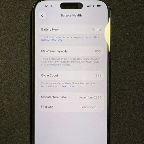 iPhone 16 black 256GB