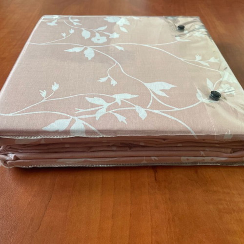 Sunshine Single Bed Sheet Set 165x270cm Cotton Feelings 924 Pink new