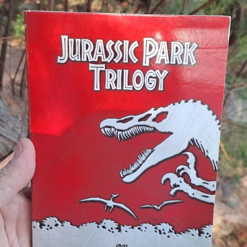 Jurassic Park Trilogy DVD used, original product