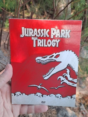 Jurassic Park Trilogy DVD used, original product