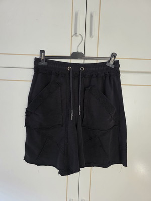 Wanted black shorts like new, size Small with Medium to Large fit