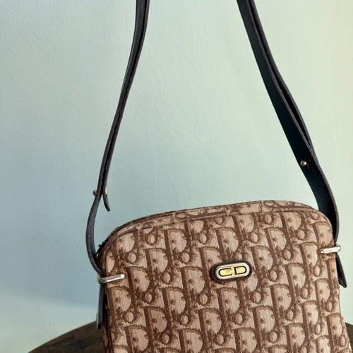 Christian Dior Trotter oblique shoulder bag, vintage