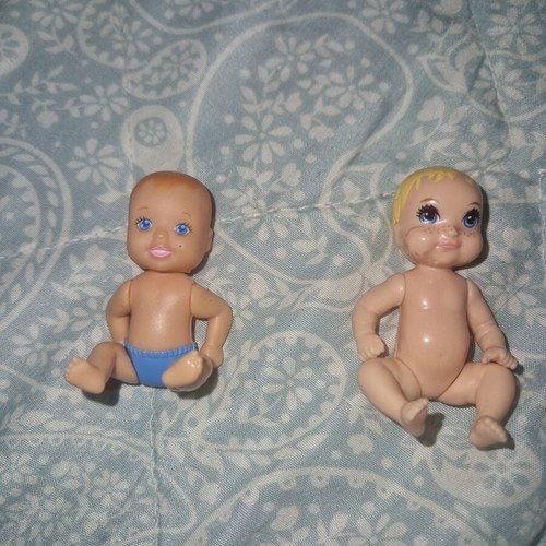 Barbie baby dolls, vintage style