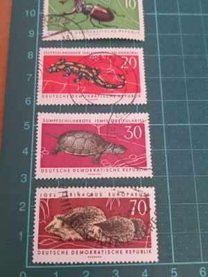Γραμματόσημα DDR Γερμανίας 1963 Protected Animals σε άριστη κατάσταση